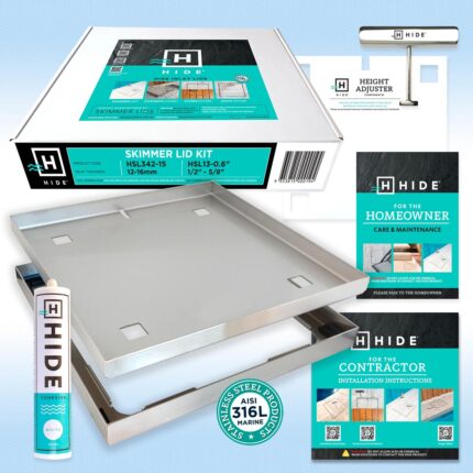 HIDE Skimmer Lids HSL342mm Square